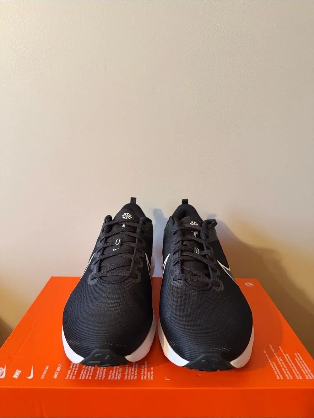 Nike Downshifter 12 Black White DD9293-001 Men’s Size 10.5